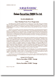 Daiwa Securities SMBC Co Ltd